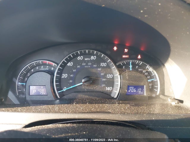 2012 TOYOTA CAMRY XLE V6 VIN: 4T1BK1FK3CU017692