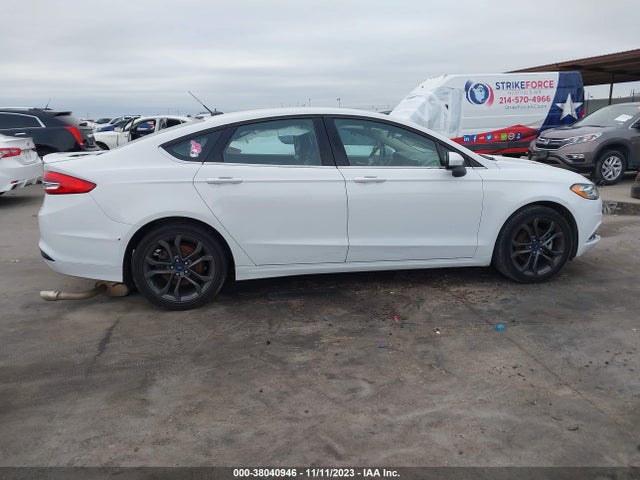 2018 FORD FUSION SE VIN: 3FA6P0HD8JR148658