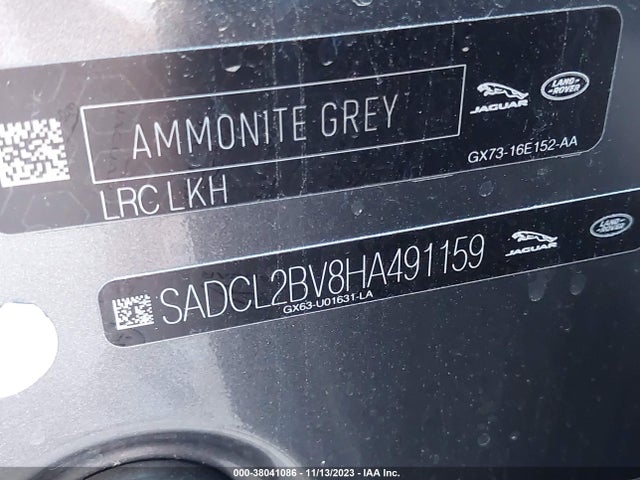 2017 JAGUAR F-PACE SADCL2BV8HA491159 Photo 8