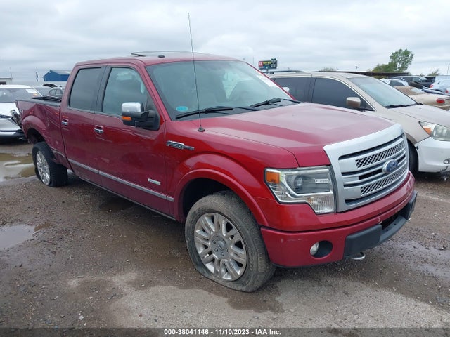 2013 FORD F-150 PLATINUM VIN: 1FTFW1ET1DFD33487