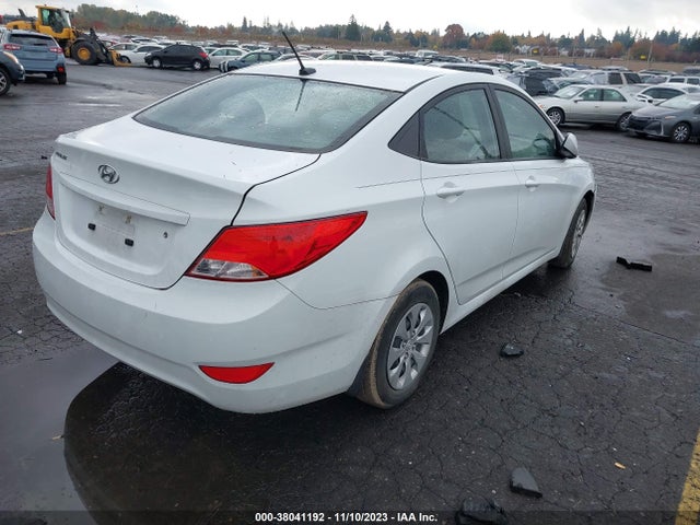 2016 HYUNDAI ACCENT SE VIN: KMHCT4AE3GU160863