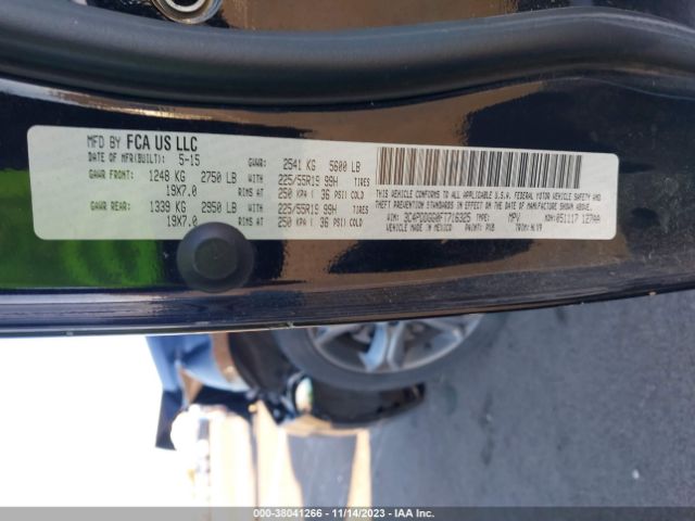 3C4PDDGG0FT716325 Dodge Journey Crossroad