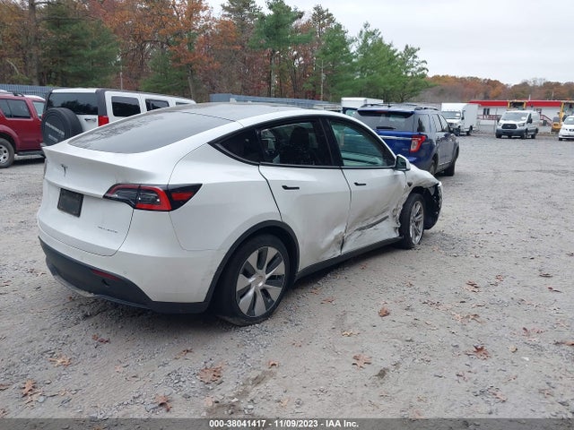 2021 TESLA MODEL Y LONG RANGE DUAL MOTOR ALL-WHEEL DRIVE VIN: 5YJYGDEE4MF077780