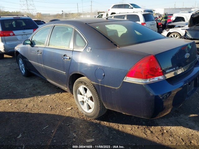 2007 CHEVROLET IMPALA LT VIN: 2G1WT58K679204864