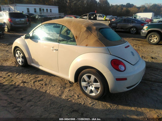 2007 VOLKSWAGEN NEW BEETLE 2.5 VIN: 3VWRF31Y87M418807
