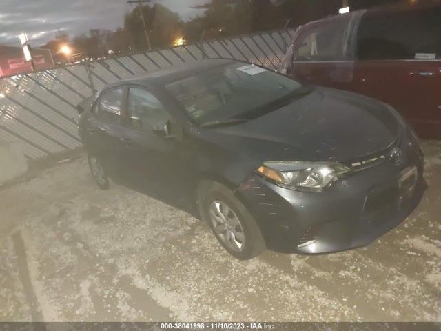 2016 TOYOTA COROLLA LE VIN: 2T1BURHE6GC659461