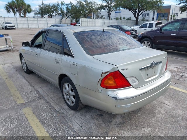 2000 TOYOTA AVALON XLS VIN: 4T1BF28B8YU016830