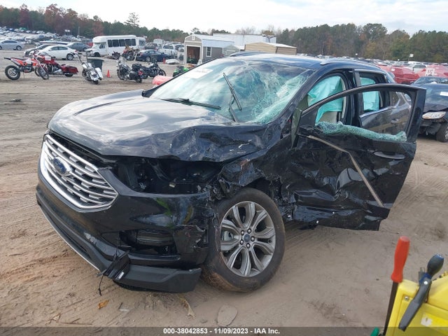 2019 FORD EDGE TITANIUM VIN: 2FMPK3K94KBC64387