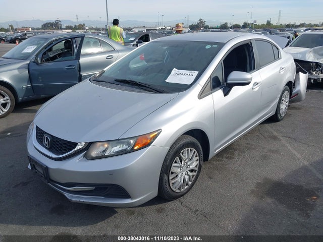 Honda Civic Lx 2014 2HGFB2F50EH517175 Image 2