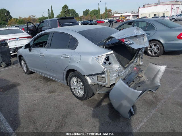 Honda Civic Lx 2014 2HGFB2F50EH517175 Image 3