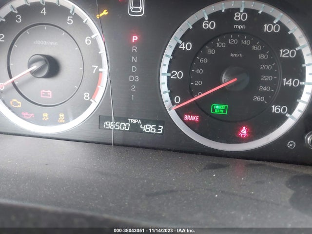 2011 HONDA ACCORD 2.4 EX VIN: 1HGCP2F7XBA081693