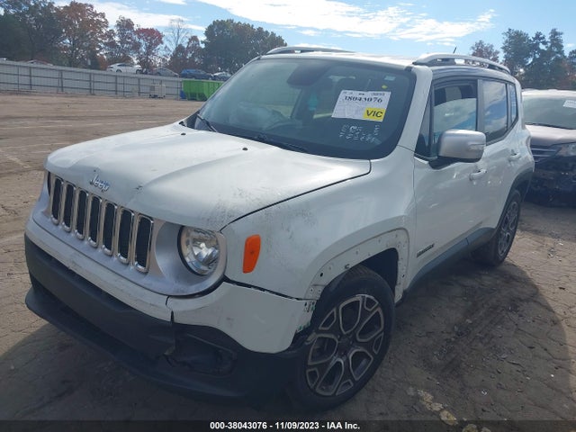 2016 JEEP RENEGADE LIMITED VIN: ZACCJADT6GPC76997
