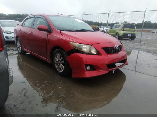 2009 TOYOTA COROLLA S VIN: 2T1BU40E29C155054