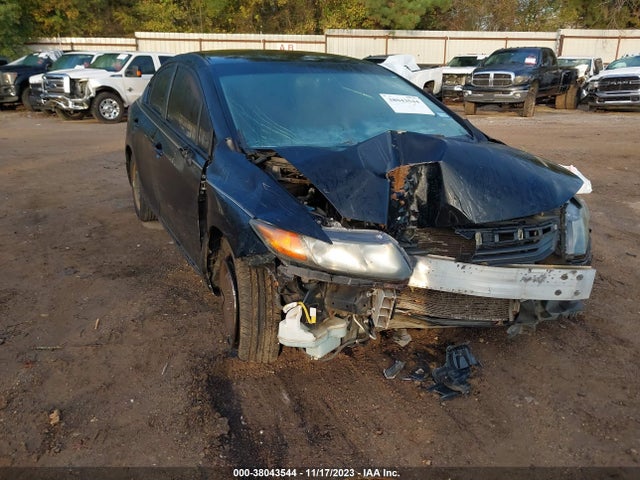 2012 HONDA CIVIC LX VIN: 19XFB2F53CE059333
