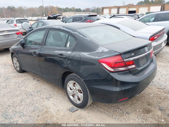 2013 HONDA CIVIC LX VIN: 2HGFB2F59DH547421