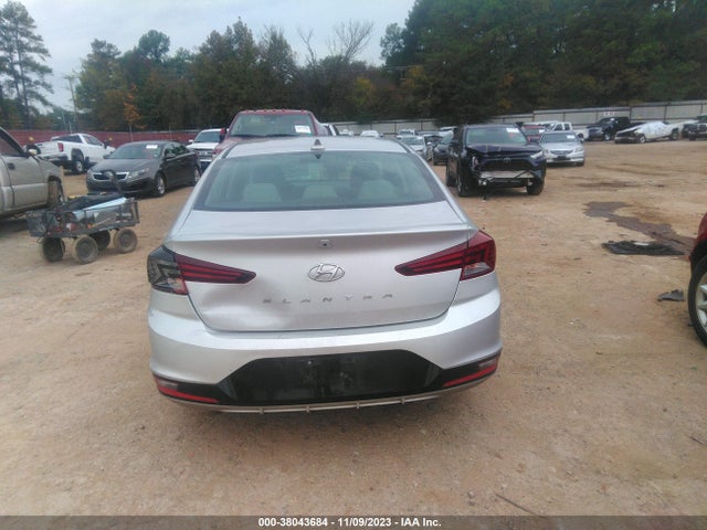 2019 HYUNDAI ELANTRA SEL VIN: 5NPD84LF5KH477417