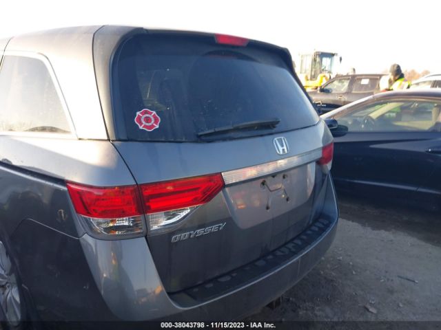 5FNRL5H60EB033674 Honda Odyssey Ex-l
