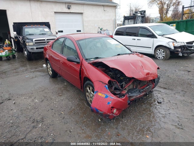 2004 DODGE NEON SXT VIN: 1B3ES56C84D563988