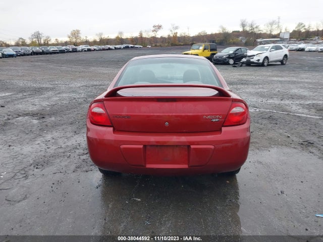 2004 DODGE NEON SXT VIN: 1B3ES56C84D563988