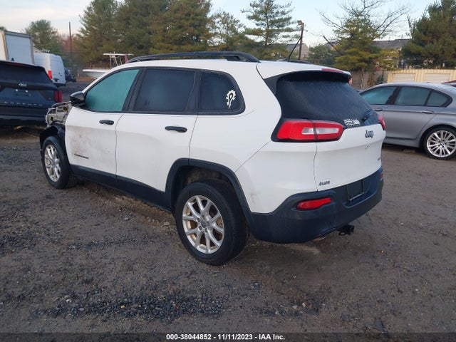 2016 JEEP CHEROKEE SPORT VIN: 1C4PJLAB9GW284135