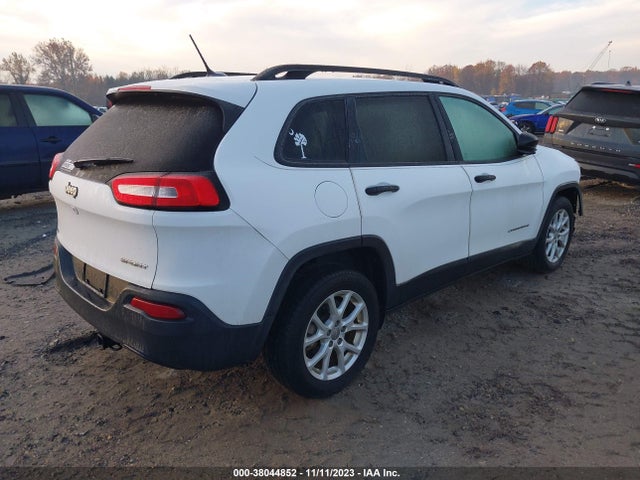 2016 JEEP CHEROKEE SPORT VIN: 1C4PJLAB9GW284135