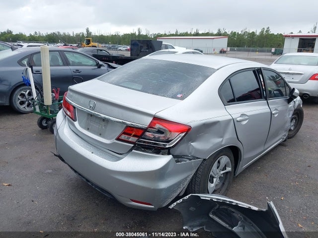 2014 HONDA CIVIC LX VIN: 19XFB2F53EE041580