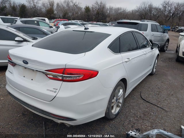 2018 FORD FUSION HYBRID SE VIN: 3FA6P0LU4JR156392