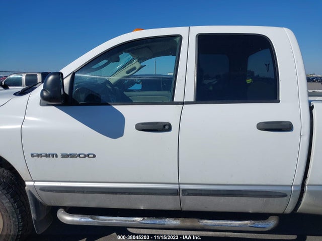 2003 DODGE RAM 3500 ST/SLT/LARAMIE VIN: 3D7LU38C93G836011
