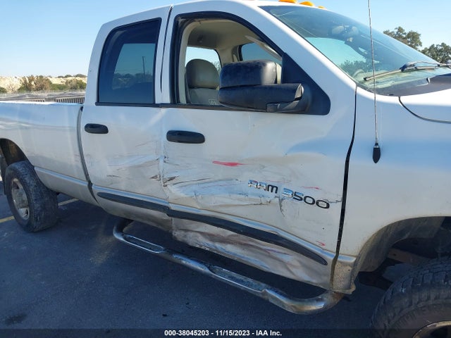 2003 DODGE RAM 3500 ST/SLT/LARAMIE VIN: 3D7LU38C93G836011