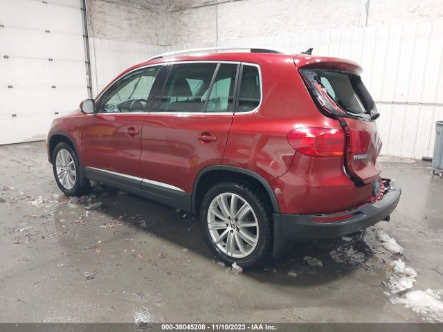 WVGBV3AXXEW050539 Volkswagen Tiguan Sel