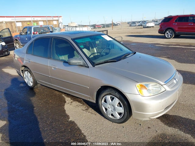 2001 HONDA CIVIC EX VIN: JHMES25761S001806