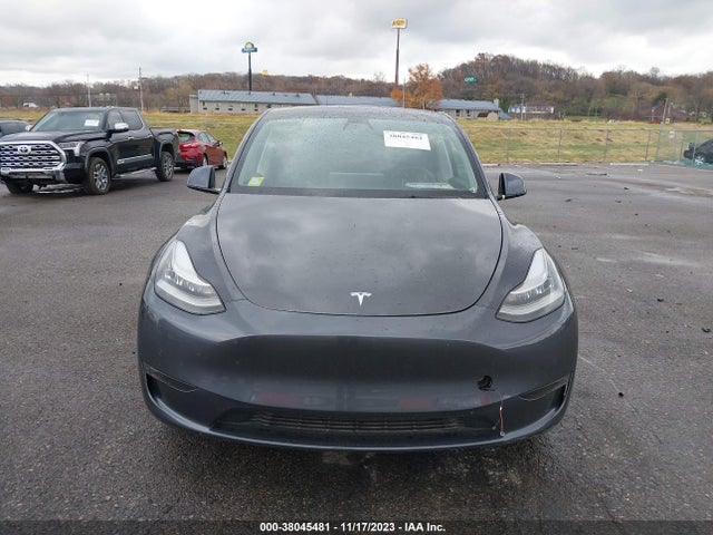 2021 TESLA MODEL Y LONG RANGE DUAL MOTOR ALL-WHEEL DRIVE VIN: 5YJYGDEE7MF255410