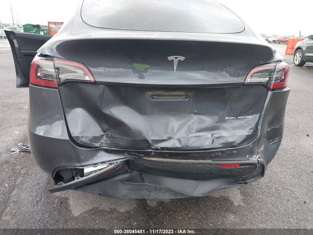2021 TESLA MODEL Y LONG RANGE DUAL MOTOR ALL-WHEEL DRIVE VIN: 5YJYGDEE7MF255410