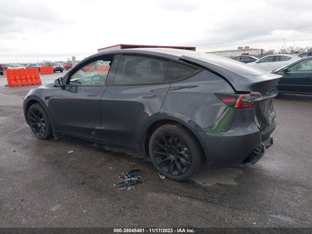 2021 TESLA MODEL Y LONG RANGE DUAL MOTOR ALL-WHEEL DRIVE VIN: 5YJYGDEE7MF255410