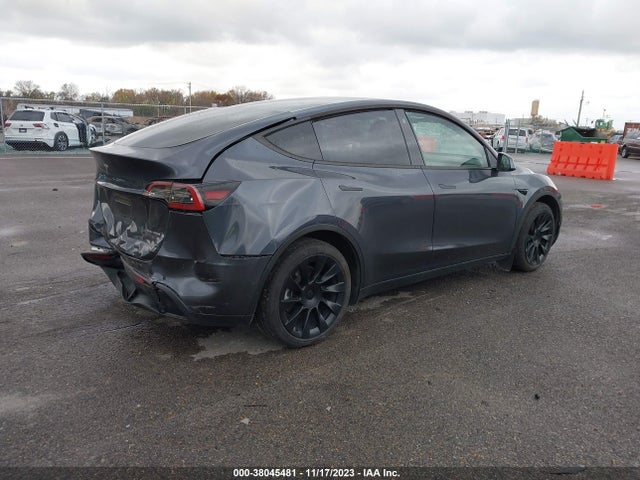 2021 TESLA MODEL Y LONG RANGE DUAL MOTOR ALL-WHEEL DRIVE VIN: 5YJYGDEE7MF255410