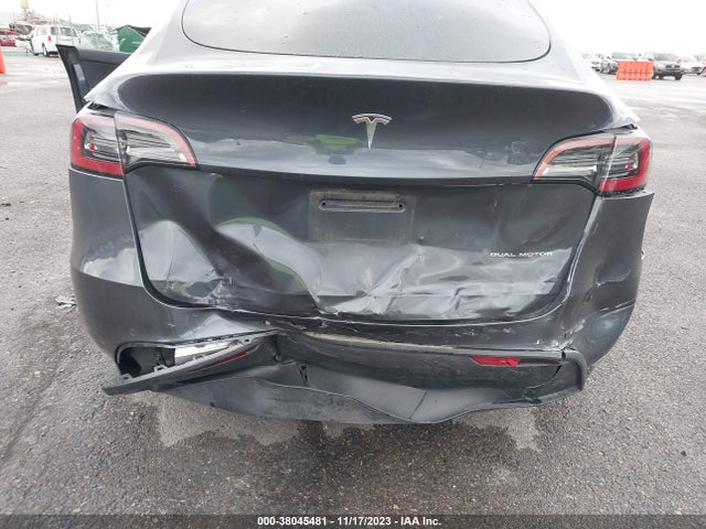 2021 TESLA MODEL Y LONG RANGE DUAL MOTOR ALL-WHEEL DRIVE VIN: 5YJYGDEE7MF255410