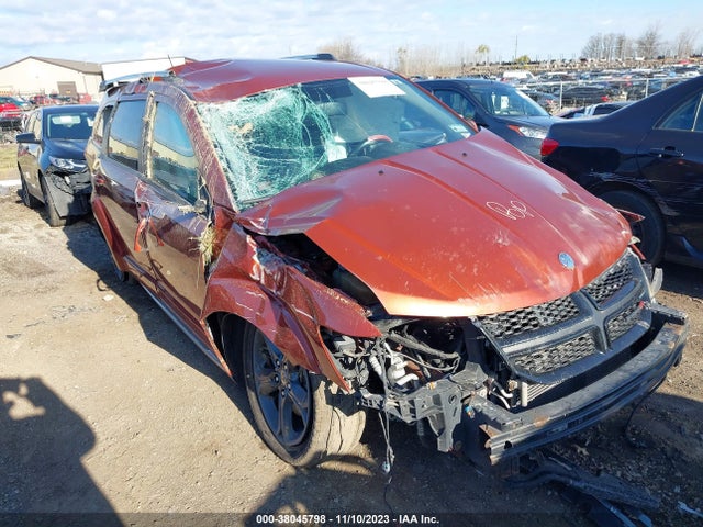 2014 DODGE JOURNEY CROSSROAD VIN: 3C4PDDGG1ET313887