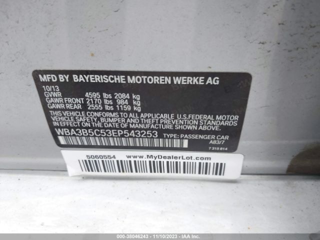 WBA3B5C53EP543253 BMW 328i Xdrive