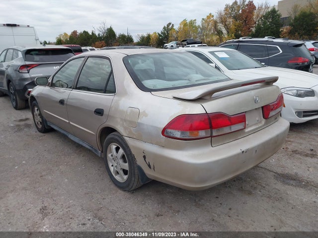 2002 Honda Accord Sdn Lx მანქანა იყიდება აუქციონზე, vin: 1HGCG56542A071712, აუქციონის ნომერი: 38046349