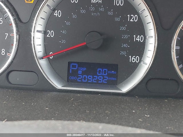 2010 HYUNDAI SONATA GLS VIN: 5NPET4AC1AH606697