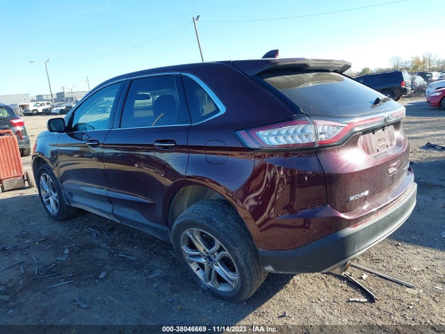 2017 FORD EDGE TITANIUM VIN: 2FMPK4K85HBC53713