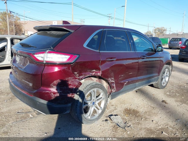 2017 FORD EDGE TITANIUM VIN: 2FMPK4K85HBC53713