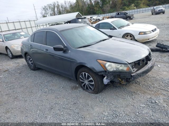 Auction sale of the 2010 Honda Accord 2.4 Lx, vin: 1HGCP2F33AA126811, lot number: 38046750