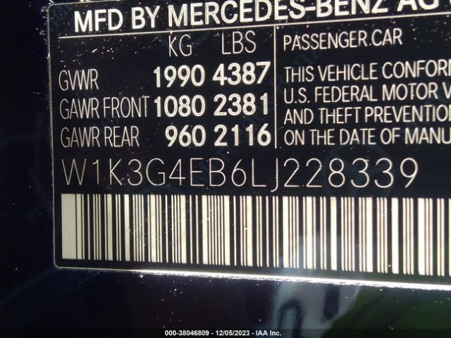 2020 MERCEDES-BENZ A 220 W1K3G4EB6LJ228339 Photo 8