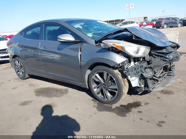 2014 HYUNDAI ELANTRA LIMITED VIN: 5NPDH4AE6EH466358