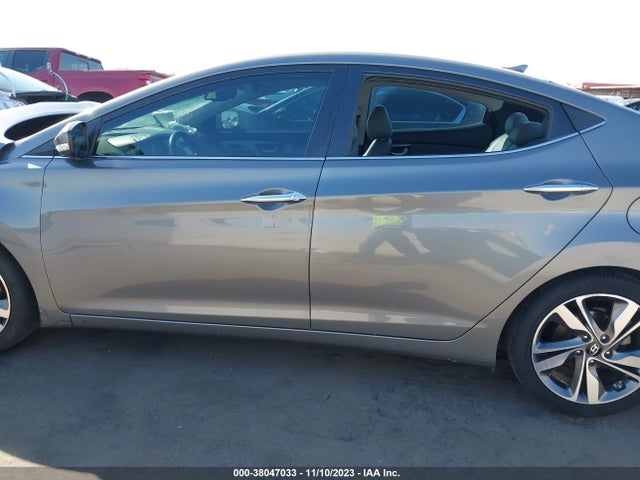 2014 HYUNDAI ELANTRA LIMITED VIN: 5NPDH4AE6EH466358