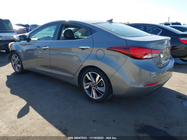 2014 HYUNDAI ELANTRA LIMITED VIN: 5NPDH4AE6EH466358