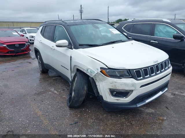 38047209 :رقم المزاد ، 3C4NJDCB0LT146459 vin ، 2020 Jeep Compass Limited 4x4 مزاد بيع