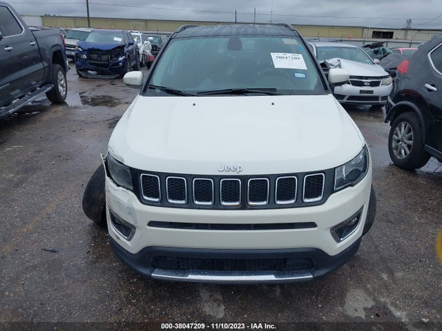 38047209 :رقم المزاد ، 3C4NJDCB0LT146459 vin ، 2020 Jeep Compass Limited 4x4 مزاد بيع