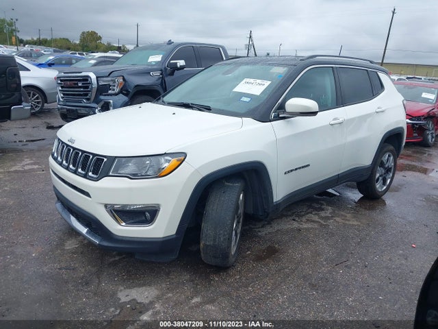 38047209 :رقم المزاد ، 3C4NJDCB0LT146459 vin ، 2020 Jeep Compass Limited 4x4 مزاد بيع